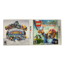 Lot of 2 Nintendo 3DS Games Lego Chima Laval&#39;s Journey Skylanders Giants - £7.82 GBP