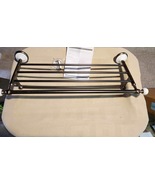 Signature Hardware 413148 Adelaide Oil Rubbed Bronze and Porcelain Towel... - €135,71 EUR