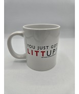 Suits You Just Got Litt Up! Large Mug Ceramic Easy-Grip Handle Dishwashe... - $21.73 CAD