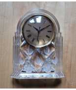 Royal Limited Crystal Beveled Dome Clock w/ Original box - $693.36 MXN