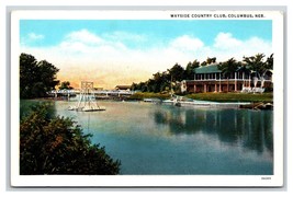 Wayside Country Club Columbus Nebraska NE UNP WB  Postcard O17 - £2.29 GBP