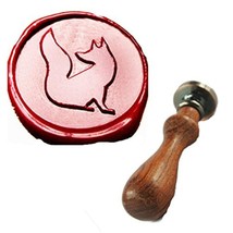 Mnyr Fox Wax Seal Sealing Stamp Embellishment Christmas Card Gift Packin... - £11.84 GBP