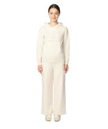 Gap Boys Girls Hoodie Beige Floral Fleece Pullover Kangaroo Pocket Original - $56.04 CAD