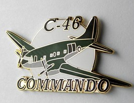Curtis Wright C-46 Commando Transport Aircraft Lapel Pin Badge 1.5 Inches - £4.58 GBP