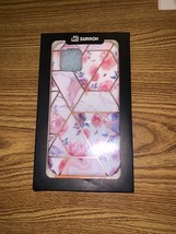 NEW Rose Gold Marble and Flower Girly Cover iPhone Case IPHONE MAX 6.7 - £6.37 GBP
