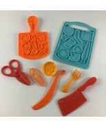Play-Doh Kitchen Creations Replacement Parts Pizza Maker Mold Tools Hasb... - £14.97 GBP