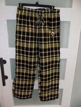 NHL Pittsburgh Penguins Plaid Pajama Bottoms Size S Women&#39;s EUC - £14.78 GBP