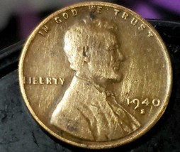 Uncirculated 1940-S Mint Copper Lincoln Wheat Cent - £3.89 GBP