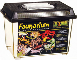 Exo Terra Faunarium Plastic Terrarium Small - 3 count Exo Terra Faunariu... - $53.46