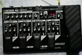 Boss ME-70 Multiple Effects Pedal for Guitar, processor w/o adapter Work... - $155.00