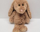 Ty Attic Treasures Adrienne Bunny Plush Brown Tan Rabbit Stuffed Animal 13&quot; - £31.67 GBP
