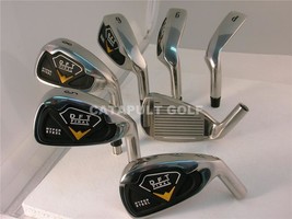 Graphite Complete 3-9 Free Pw Iron Set Black Golf Clubs - £177.04 GBP