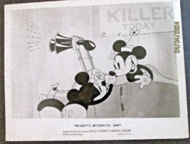 WALT DISNEY,(MICKEYS MECHANICAL MAN) ORIG,VINTAG 1933 PHOTO (EARLY DISNEY ) - $5,548.35 MXN