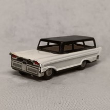 Friction Tin Toy Mercury Station Wagon Vintage Car Made In Japan White B... - $19.95