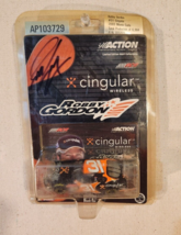 2003 Robby Gordon Autographed #31 Cingular Wireless 1:64 NASCAR Action AP103729 - £21.65 GBP