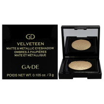 Velveteen Matte and Metallic Eyeshadow - 221 Gold Gleam by GA-DE for Wom... - $16.99