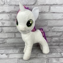 My Little Pony White Unicorn Stuffed Plush Hasbro 2014 No Cutie Mark 14 ... - £20.38 GBP