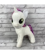 My Little Pony White Unicorn Stuffed Plush Hasbro 2014 No Cutie Mark 14 ... - £20.35 GBP