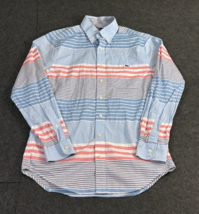 Vineyard Vines Slim Fit Tucker Shirt Men&#39;s Size Small Button Down Blue Stripes - £15.77 GBP