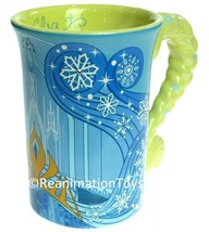 Authentic Disney Park Frozen Elsa Mug Original Coffee Cocoa Tea Mug Jewel New - £35.27 GBP