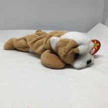 Ty Beanie Baby Wrinkles Dog Plush Stuffed Animal Retired W Tag May 1 1996 - £15.94 GBP