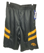 ProEdge Men&#39;s Athletic Shorts Black with Yellow Sz M 32-34 NWT - $11.81 CAD