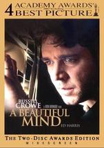 A Beautiful Mind 2 DVD Set Movie [Widescreen, 2002] - £2.87 GBP