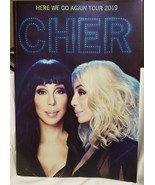 CHER - HERE WE GO AGAIN 2019 WORLD TOUR CONCERT PROGRAM BOOK - MINT MINUS - £19.43 GBP