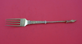 Dutch Sterling by Various Makers Dinner Fork vermeil 7 5/8&quot; - £45.83 GBP