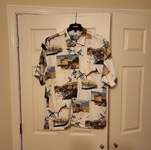 Aftco Bluewater men size XL Button down short sleeve shirt - $19.79