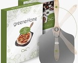 Premium Stainless Steel Pizza Peel 12&quot; Large Wood Folding Pizza Peel Lon... - £23.48 GBP