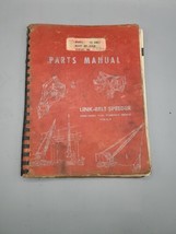 FMC LINK BELT SPEEDER LS-108 LS-108B Crawler Crane Parts Manual + Hoe fl... - $29.02