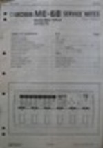 Boss ME-6B Bass Effects Unit Original Service Notes, Schematics, Parts L... - $39.59