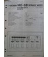 Boss ME-6B Bass Effects Unit Original Service Notes, Schematics, Parts L... - $55.60 CAD