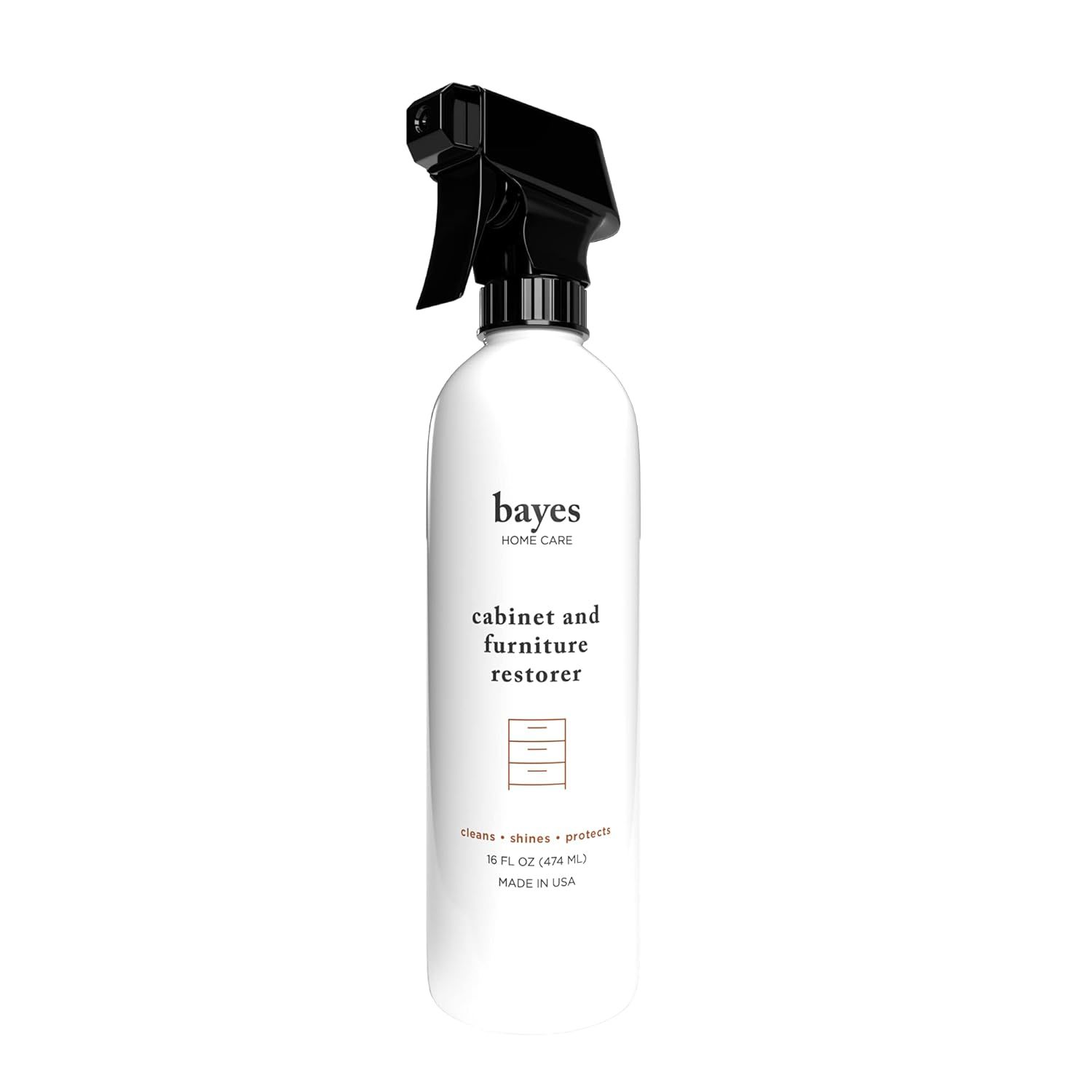 Bayes High-Performance Furniture, Cabinet Cleaner and Polish - Cleans, Condition