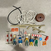 1974 Vintage Playmobil Construction Workers Set - $644.81 MXN