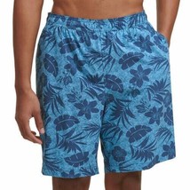 NWT Kirkland Men’s XL Lined Swim Trunks Shorts w/Zipper Pocket Tropical ... - $7.91