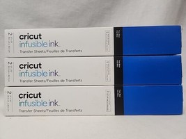 3 New Cricut Infusible Ink Transfer Sheet - TRUE BLUE - 12in x 12in - 2006786 - £23.08 GBP