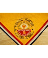 Vintage BSA Boy Scout Uniform Scarf 1960 National Jamboree Colorado Springs - $19.79
