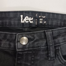 Lee Women's Black Mid-Rise Bootcut Jeans Measured Size (27×31) image 4