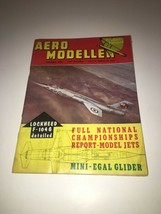 Aero Modeller Magazine Model Aircraft Airplanes August 1962 Project Parasol - £19.29 GBP