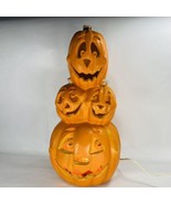 1998  35” Stacked Pumpkin Foam Mold The Paper Magic Group Lights Up Hall... - $761.39 MXN