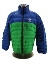 RLX Ralph Lauren Jackets Men's  Blue Green Puffer Down Jacket Size 2XL Polyester - £72.63 GBP