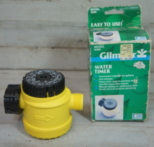 Gilmour Water Meter Timer Model 9200 Yellow - Hose Sprinkler Control - $13.25