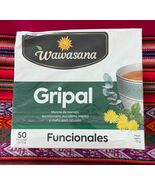 Wawasana Gripal 50 Tea bags Peruvian Tea 100% Natural Mix Herbs Made in ... - $294.78 MXN