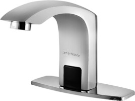 Touchless Bathroom Faucet Chrome Automatic Bathroom Sink, 2017) By Inter... - £82.87 GBP