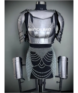 Women&#39;s Chainmail Armor Set: Medieval Knight SCA LARP Cosplay for Rolepl... - €193,95 EUR