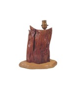 Mid-Century Organic Form Wood Table Lamp - £235.06 GBP