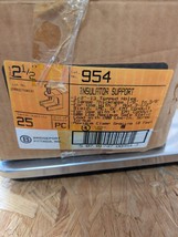 Open Box of 17 - Bridgeport 954 Beam Clamp, 2-1/2&quot;, 1/2&quot;-13 Tapped Holes... - $150.00