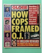 Globe Magazine August 2 1994 Jackie Onassis, Whitney Houston VG Tabloid - £17.03 GBP